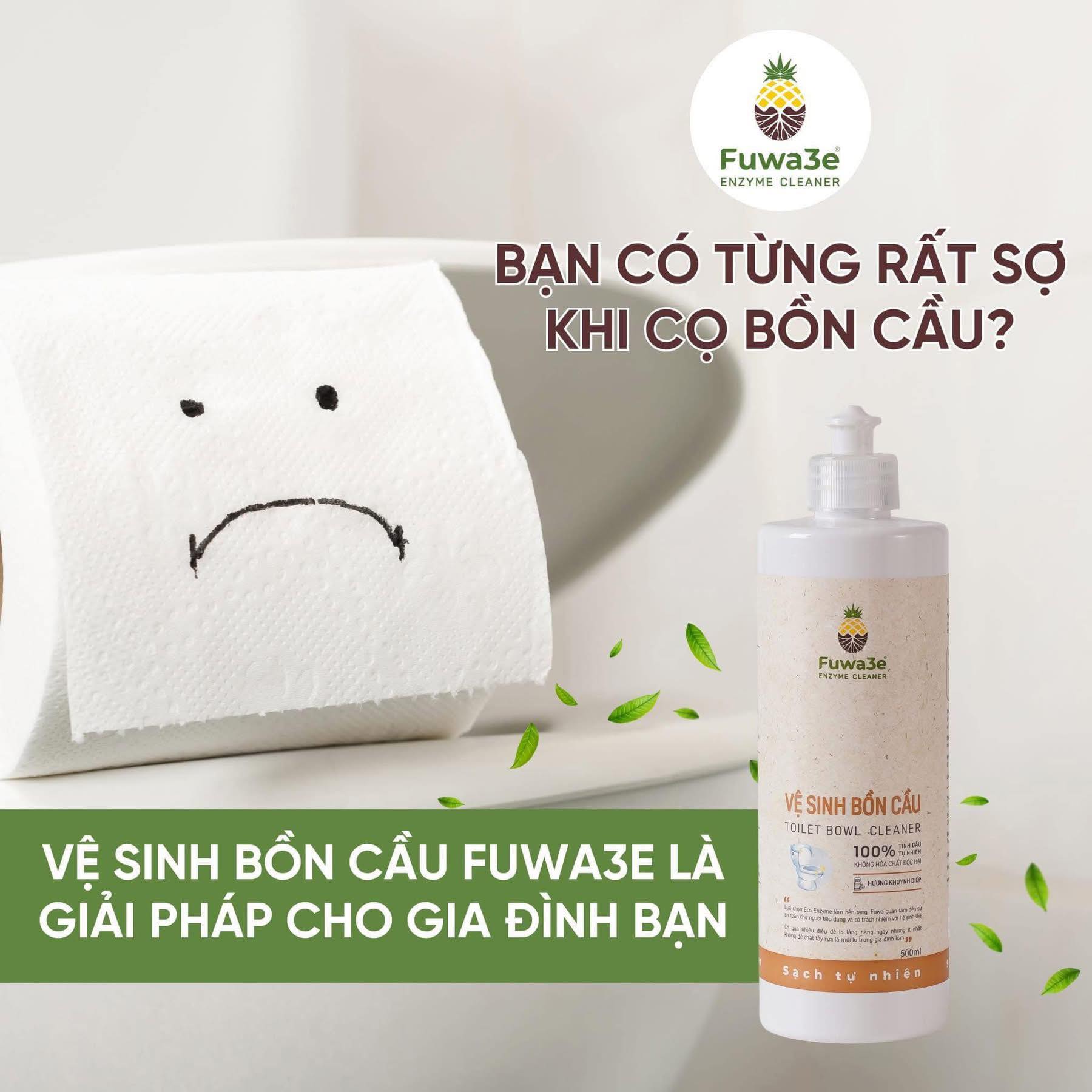 Nước vệ sinh bồn cầu Fuwa3e