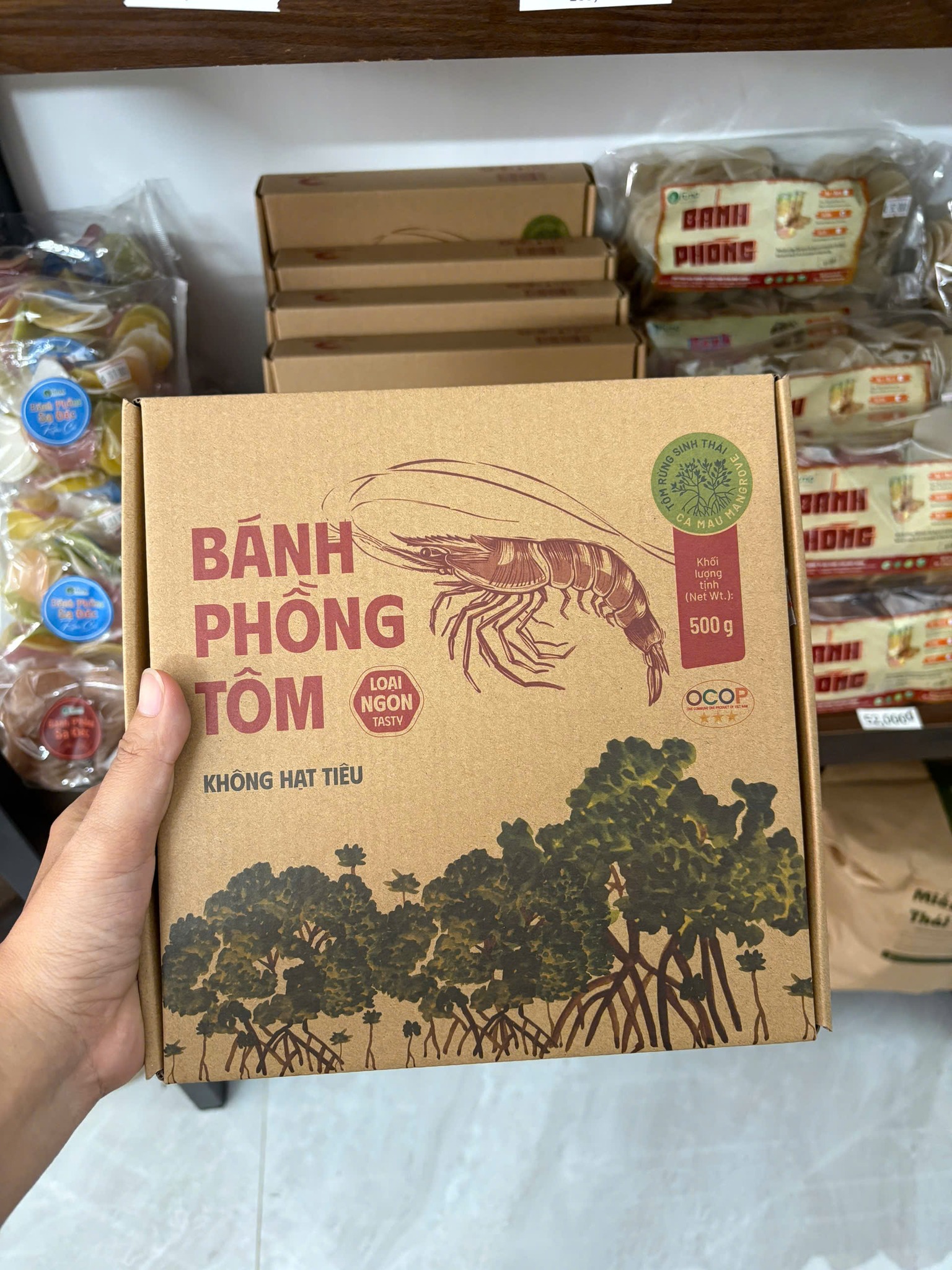 BÁNH PHỒNG TÔM “CON TÔM RỪNG”