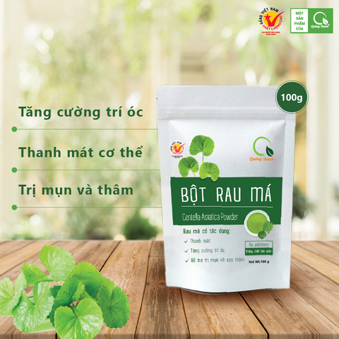 Bột rau má gói 100gr