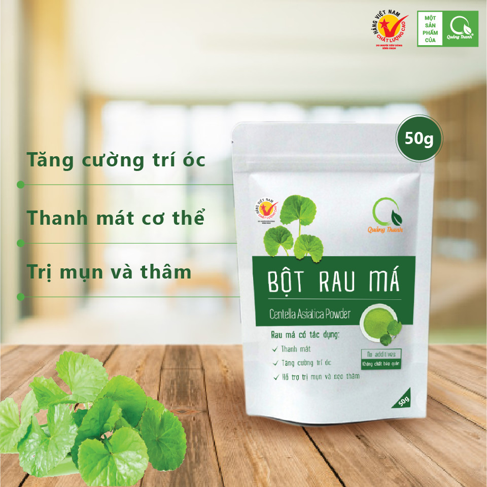 Bột rau má gói 50gr