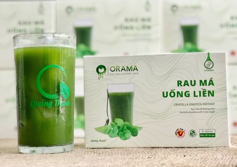 Rau Má Uống Liền ORAMA Có Đường