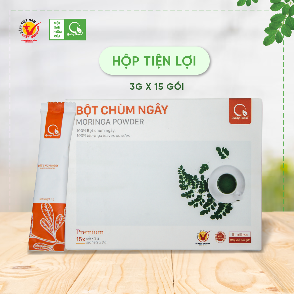 Bột Chùm Ngây - Hộp gói nhỏ