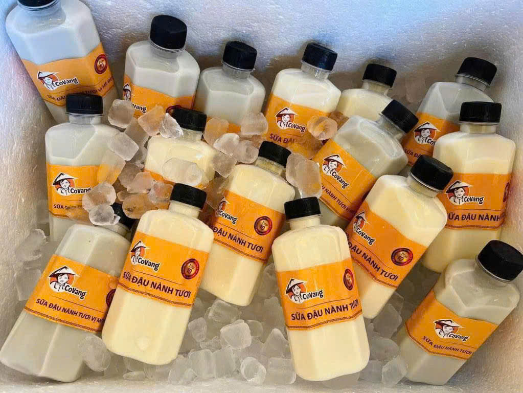 Sữa đậu nành Cô vang